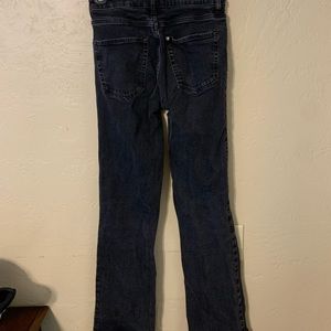 Pre-loved H&M size 0 jeans bootcut/high waist